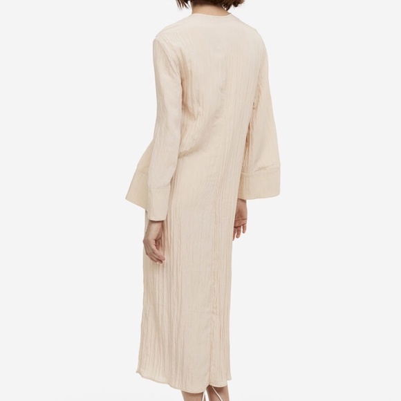 H&M KNOT-DETAIL DRESS Large NWT - Picture 3 of 12